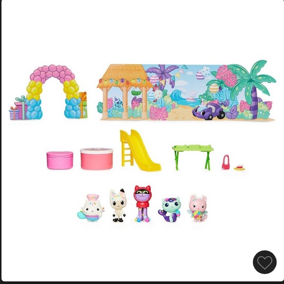 Gabby's Dollhouse Pandy Paws Birthday Figure Set - Picture 3 of 3